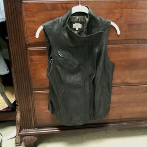 Joie leather vest